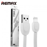 USB кабель Remax Shell RC-040i Lightning 1m белый