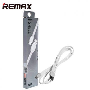 USB кабель Remax Shell RC-040m micro USB 1m белый в Одессе