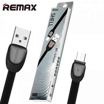 USB кабель Remax Shell RC-040m micro USB 1m черный в Одессе