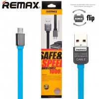 USB кабель Remax Safe & Speed micro USB 1m синий