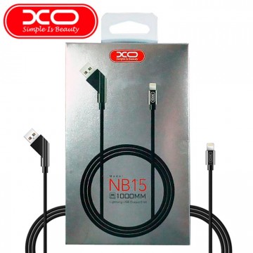 USB кабель XO NB15 Lightning 1m черный в Одессе