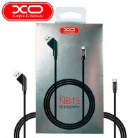 USB кабель XO NB15 micro USB 1m черный