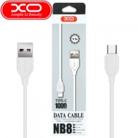 USB кабель XO NB8 Type-C 1m белый