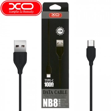 USB кабель XO NB8 Type-C 1m черный в Одессе