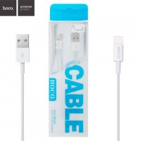 USB кабель Hoco UPL02 Lightning 1.2m белый