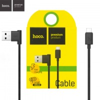 USB кабель Hoco UPM10 L-образный micro USB 1.2m черный