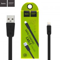 USB кабель Hoco X9 Rapid Lightning 1m черный