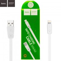 USB кабель Hoco X9 Rapid Lightning 2m белый