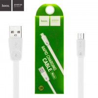 USB кабель Hoco X9 Rapid micro USB 1m белый