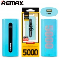 Power Bank Remax E5 5000 mAh голубой
