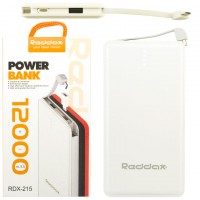 Power Bank Reddax RDX-215 12000 mAh белый