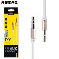 AUX кабель 3.5mm Remax RL-L100 1 метр белый