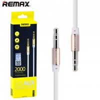 AUX кабель 3.5mm Remax RL-L200 2 метра белый