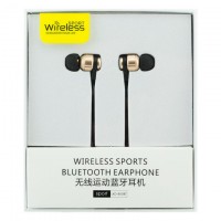 Bluetooth наушники с микрофоном Sport LKD-850BT Gold