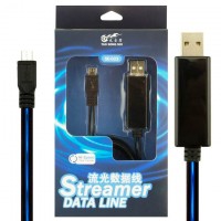 USB кабель King Fire Streamer SE-023 micro USB 1m черный