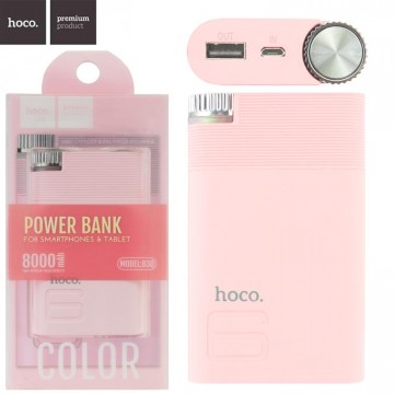 Power Bank Hoco B30 8000 mAh Original розовый в Одессе