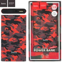 Power Bank Hoco J9 camoflage series 10000 mAh Original красный