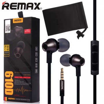 Наушники с микрофоном Remax RM-610D черные в Одессе