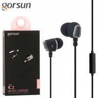 Наушники с микрофоном Gorsun C2 черные