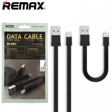 USB кабель Remax RC-062i lightning 1m черный в Одессе