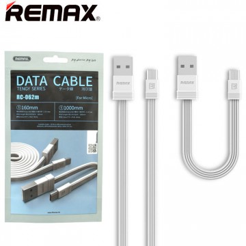 USB кабель Remax RC-062m micro USB 1m белый в Одессе