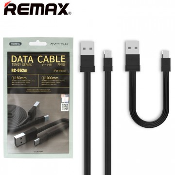 USB кабель Remax RC-062m micro USB 1m черный в Одессе