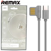 USB кабель Remax RC-075a Type-C 1m серый