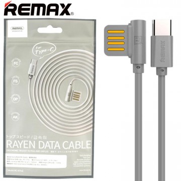 USB кабель Remax RC-075a Type-C 1m серый в Одессе