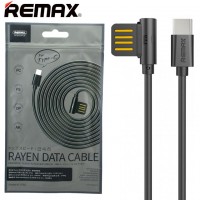 USB кабель Remax RC-075a Type-C 1m черный