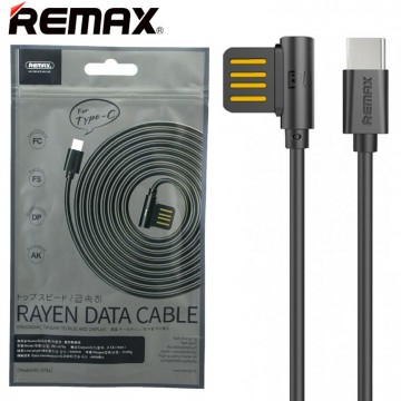 USB кабель Remax RC-075a Type-C 1m черный в Одессе