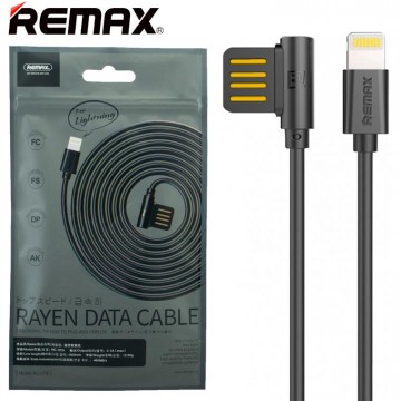 USB кабель Remax RC-075i lightning 1m черный в Одессе