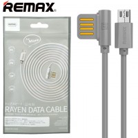 USB кабель Remax RC-075m micro USB 1m серый