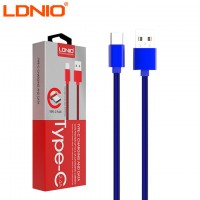 USB кабель LDNIO LS60 Type-C 1m синий