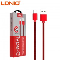 USB кабель LDNIO LS60 Type-C 1m красный