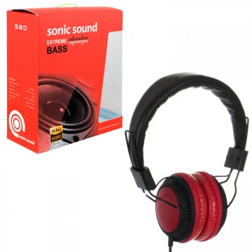 Наушники Sonic Sound E110 красные в Одессе