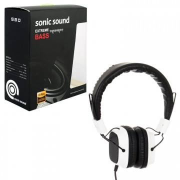 Наушники Sonic Sound E168 белые в Одессе