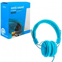 Наушники Sonic Sound E322B голубые
