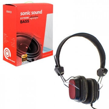 Наушники Sonic Sound E68 красные в Одессе