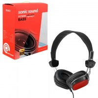 Наушники Sonic Sound E68A красные