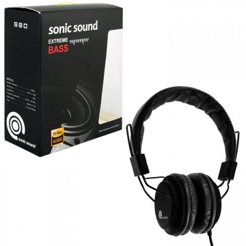 Наушники Sonic Sound E91A черные в Одессе