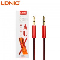 AUX кабель LDNIO LS-Y01 3.5mm 1м красный
