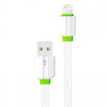 Кабель USB - Lightning EMY MY-443 2A 1m white тех.пакет в Одессе