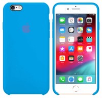 Чехол Silicone Case Original iPhone 6 Plus, 6S Plus № 3 (Deep Lake Blue) (N03)