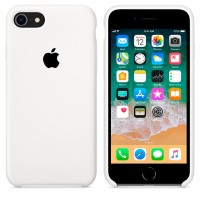 Чехол Silicone Case Original iPhone 5, 5S № 9 (White) (N09)