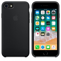 Чехол Silicone Case Original iPhone 6 Plus, 6S Plus №18 (Black) (N18)