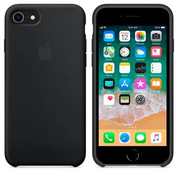 Чехол Silicone Case Original iPhone 6, 6S №18 (Black) (N18) в Одессе