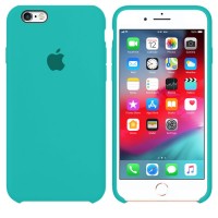 Чехол Silicone Case Original iPhone 6, 6S №21 (Ice sea blue) (N21)