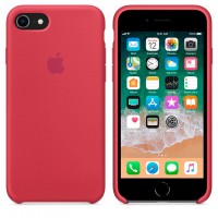 Чехол Silicone Case Original iPhone 7, 8, SE 2020 №25 (Camellia Red) (N25)