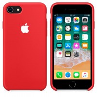 Чехол Silicone Case Original iPhone 6, 6S №33 (China red) (N31)