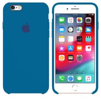Чехол Silicone Case Original iPhone 6, 6S №20 (Cobalt blue) (N36)